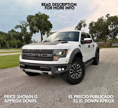 2013 Ford F150 SuperCrew Cab SVT Raptor Pickup 4D 5 1/2 ft