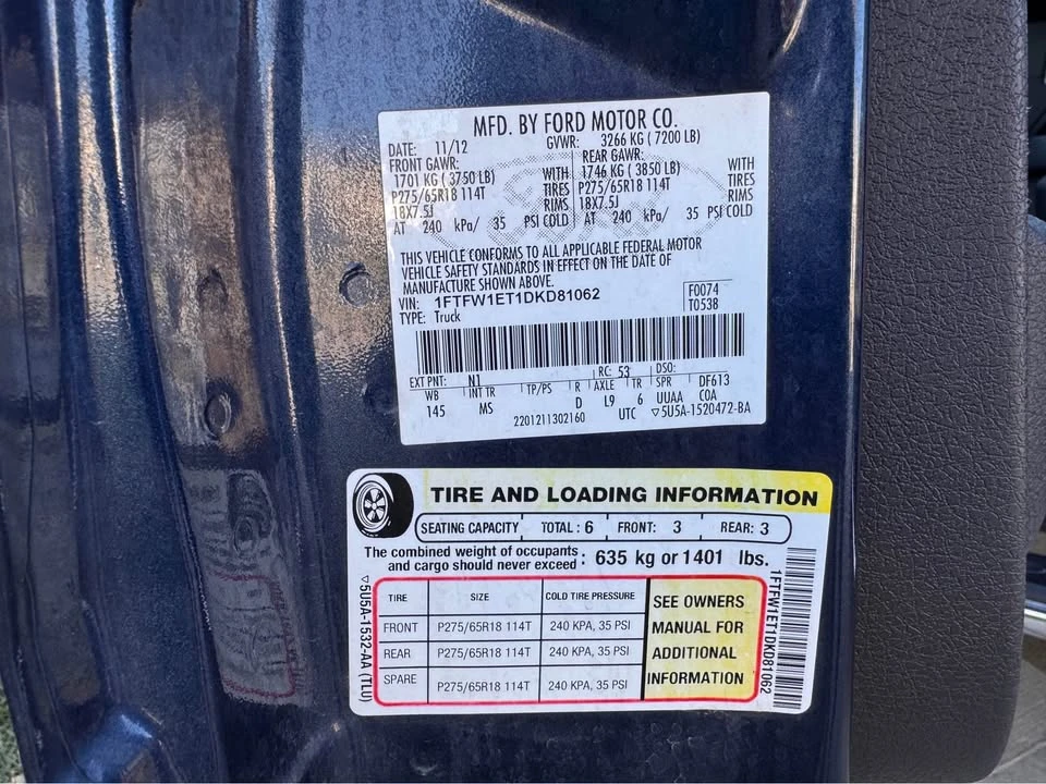 2013 Ford F-150 12th Gen - Image 3 of 20