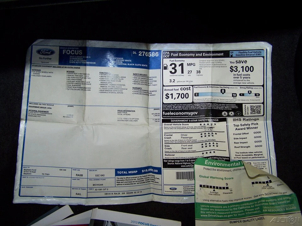 2013 Ford Focus 3rd Gen - Image 12 of 12