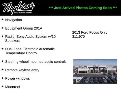 2013 Ford Focus ST Hatchback