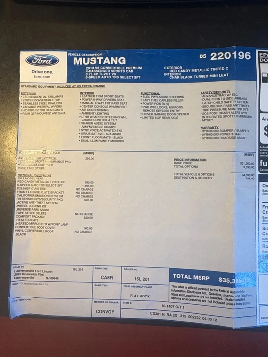 2013 Ford S197 Mustang - Image 18 of 21