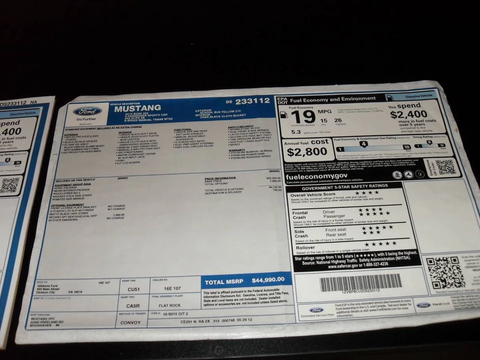 2013 Ford S197 Mustang Boss 302 - Image 19 of 21