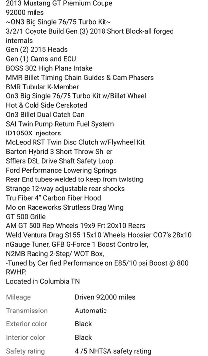 2013 Ford S197 Mustang - Image 6 of 20