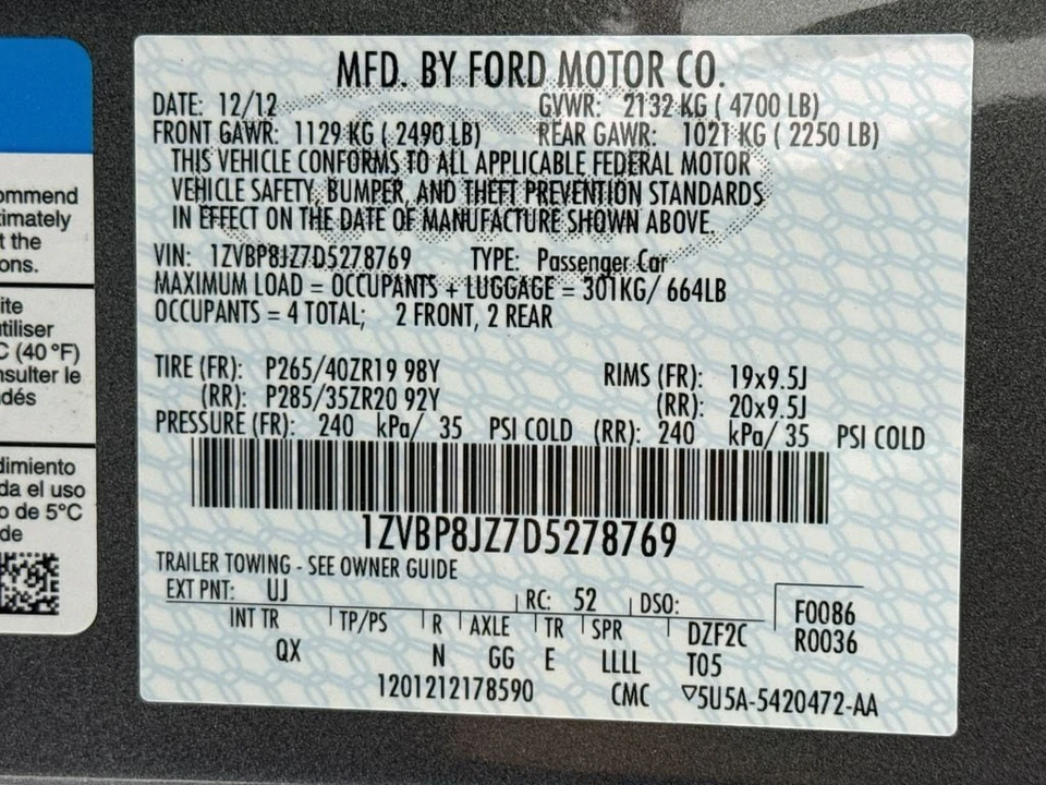 2013 Ford S197 Mustang - Image 29 of 29