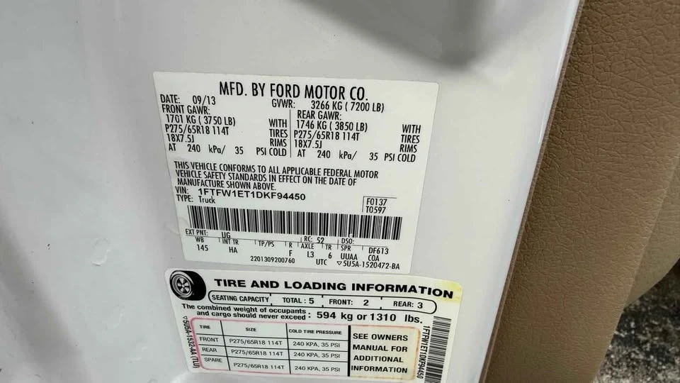 2013 Ford F-150 12th Gen - Image 10 of 10