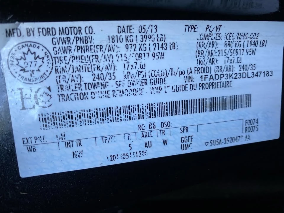 2013 Ford Focus 3rd Gen - Image 17 of 17
