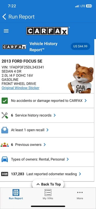 2013 Ford Focus 3rd Gen - Image 12 of 12