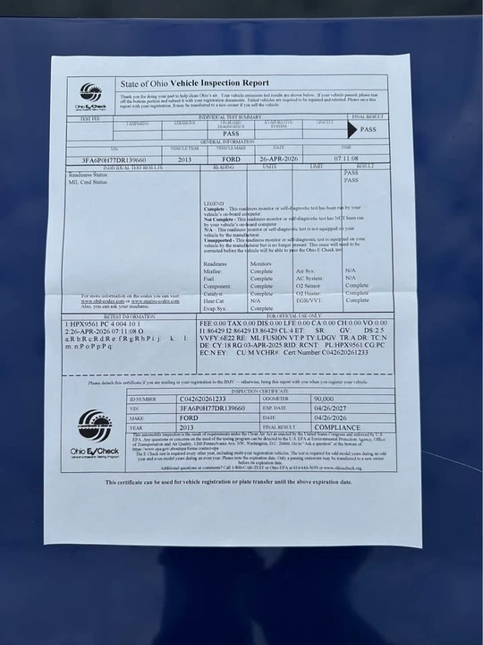 2013 Ford Fusion 2nd Gen - Image 19 of 19