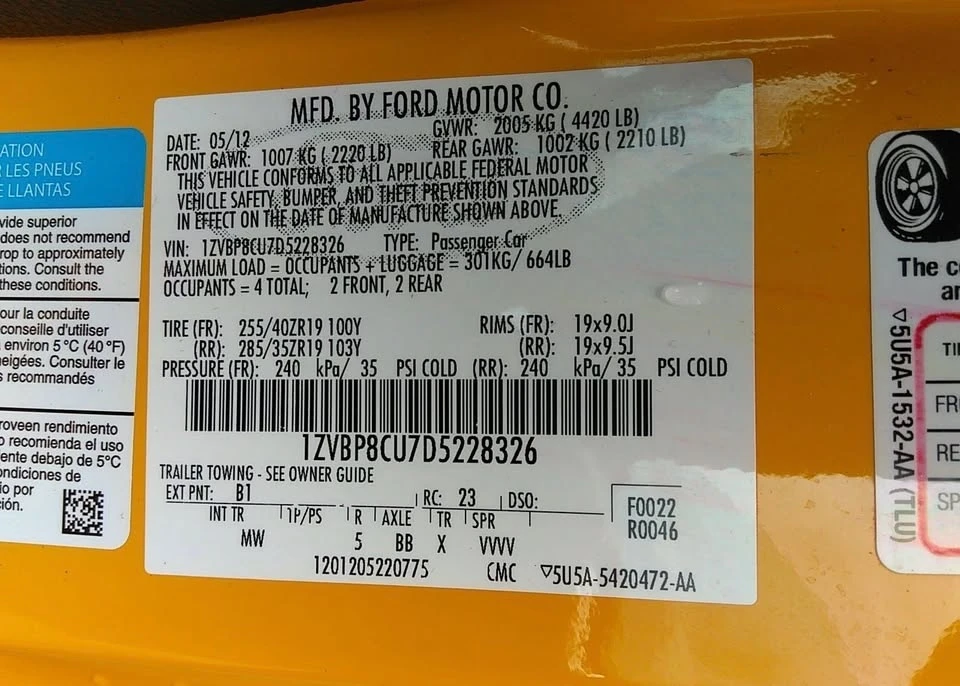 2013 Ford S197 Mustang Boss 302 - Image 5 of 10