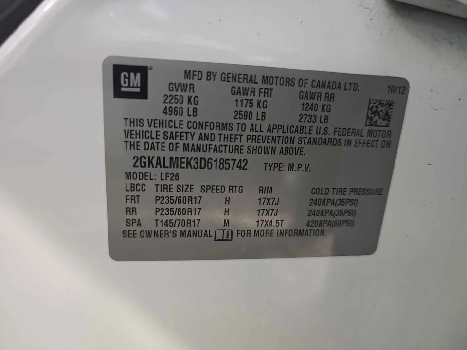 2013 GMC Terrain - Image 15 of 15