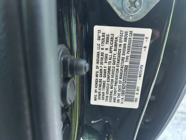 2013 Honda Civic 9th Gen - Image 20 of 23