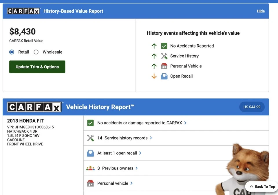 2013 Honda Fit - Image 16 of 16