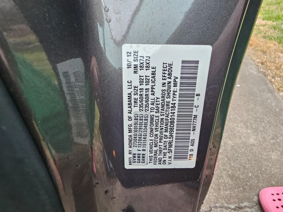 2013 Honda Odyssey - Image 21 of 21