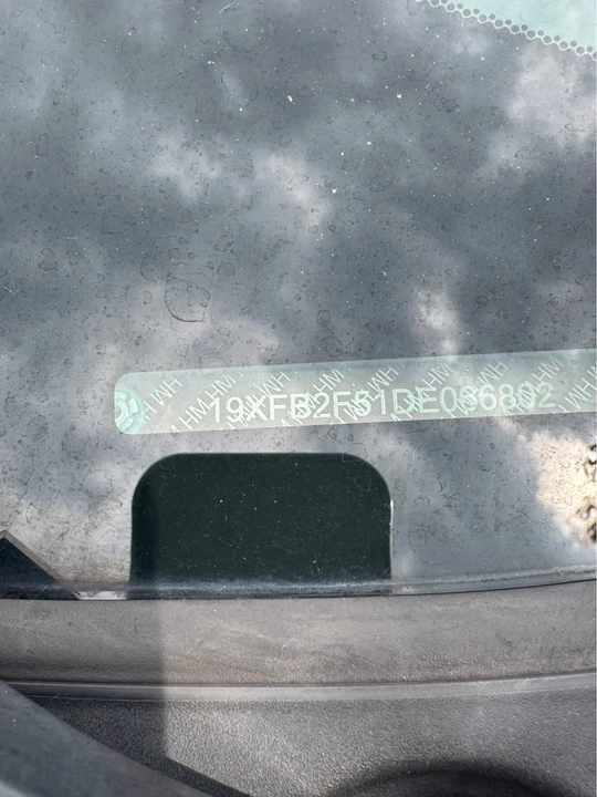 2013 Honda Civic 9th Gen - Image 11 of 11