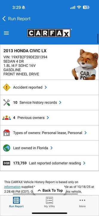 2013 Honda Civic 9th Gen - Image 13 of 14