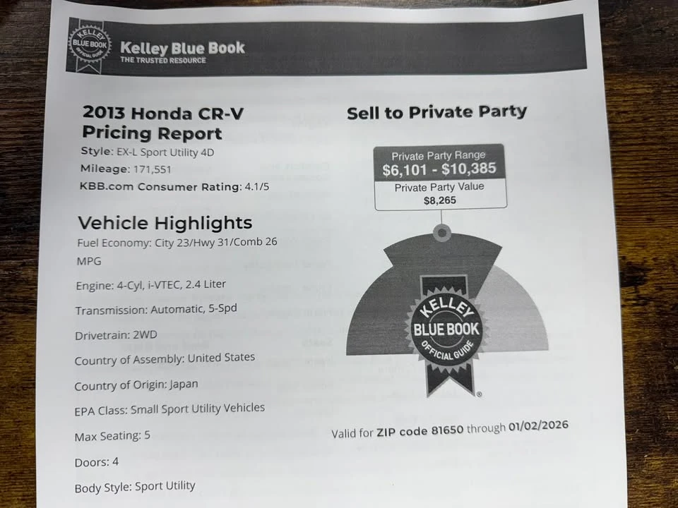 2013 Honda CR-V 4th Gen - Image 12 of 12