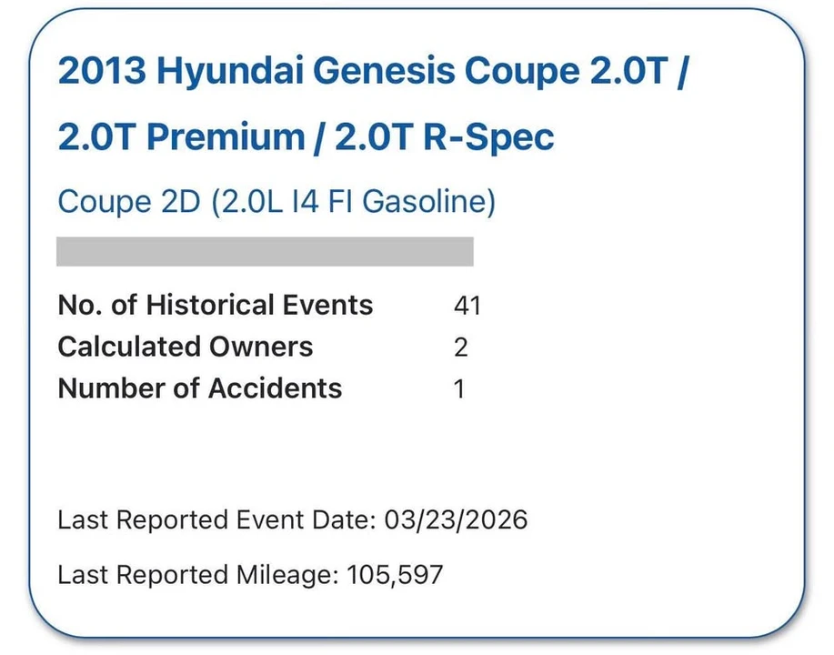 2013 Hyundai Genesis Coupe - Image 11 of 11