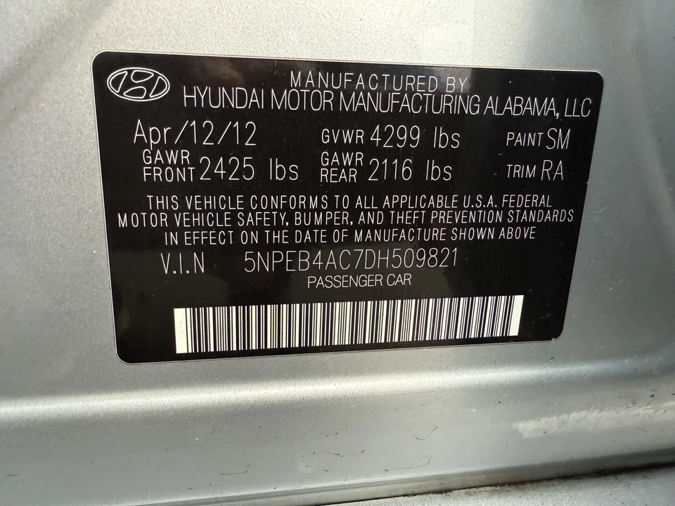 2013 Hyundai Sonata - Image 18 of 18