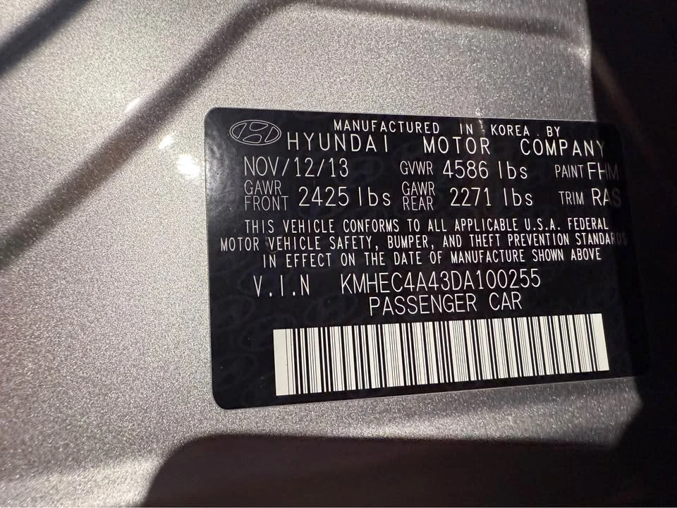 2013 Hyundai Sonata - Image 9 of 11
