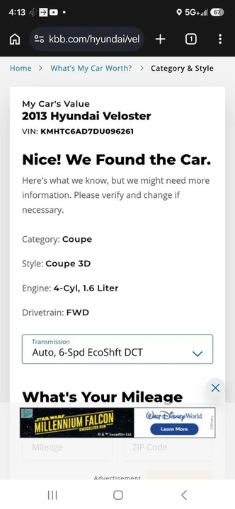 2013 Hyundai Veloster - Image 15 of 16