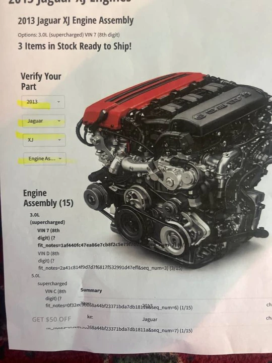 2013 Jaguar X351 XJ - Image 10 of 11