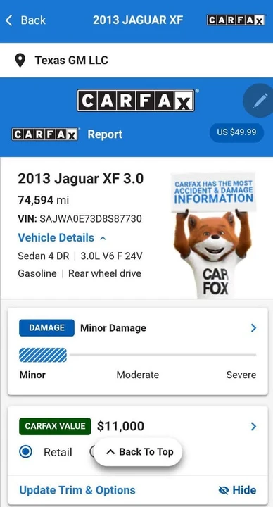 2013 Jaguar X250 XF - Image 6 of 11