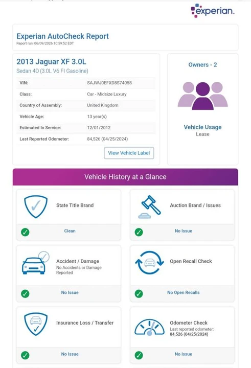 2013 Jaguar X250 XF - Image 19 of 19