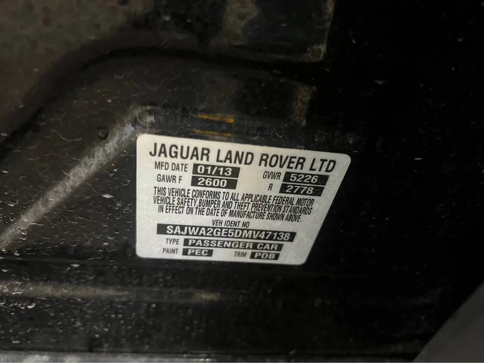 2013 Jaguar X351 XJR - Image 18 of 18
