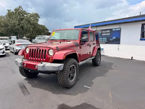 2013 Jeep Wrangler Unlimited Sahara Sport Utility 4D