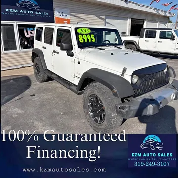2013 Jeep Wrangler Unlimited Sahara Sport Utility 4D