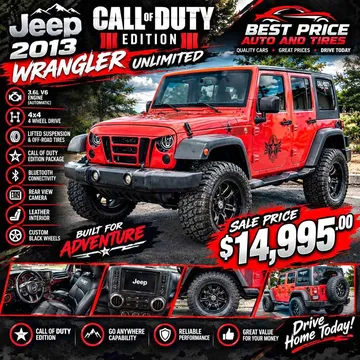 2013 Jeep Wrangler Unlimited Sport Freedom Edition