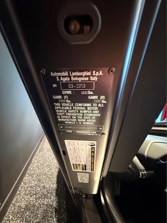 2013 Lamborghini Aventador LP700-4 - Image 19 of 20