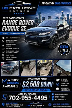 2013 Land Rover Range Rover Evoque