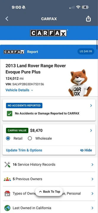 2013 Land Rover Range Rover Evoque 1st Gen - Image 20 of 20