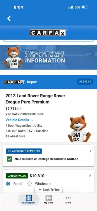 2013 Land Rover Range Rover Evoque 1st Gen - Image 15 of 15