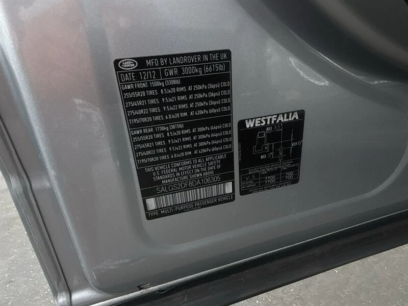 2013 Land Rover Range Rover L405 - Image 8 of 20