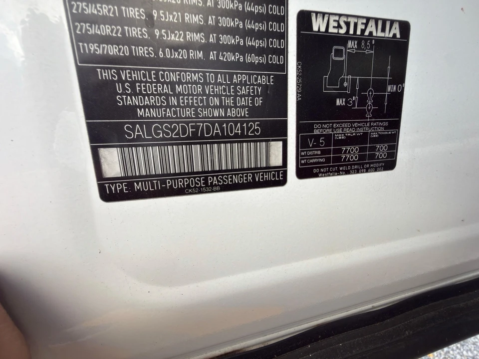 2013 Land Rover Range Rover L405 - Image 11 of 11