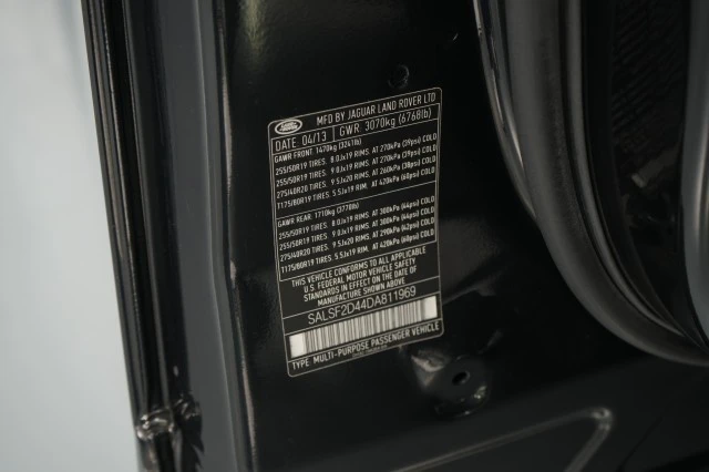 2013 Land Rover Range Rover Sport L320 - Image 31 of 31