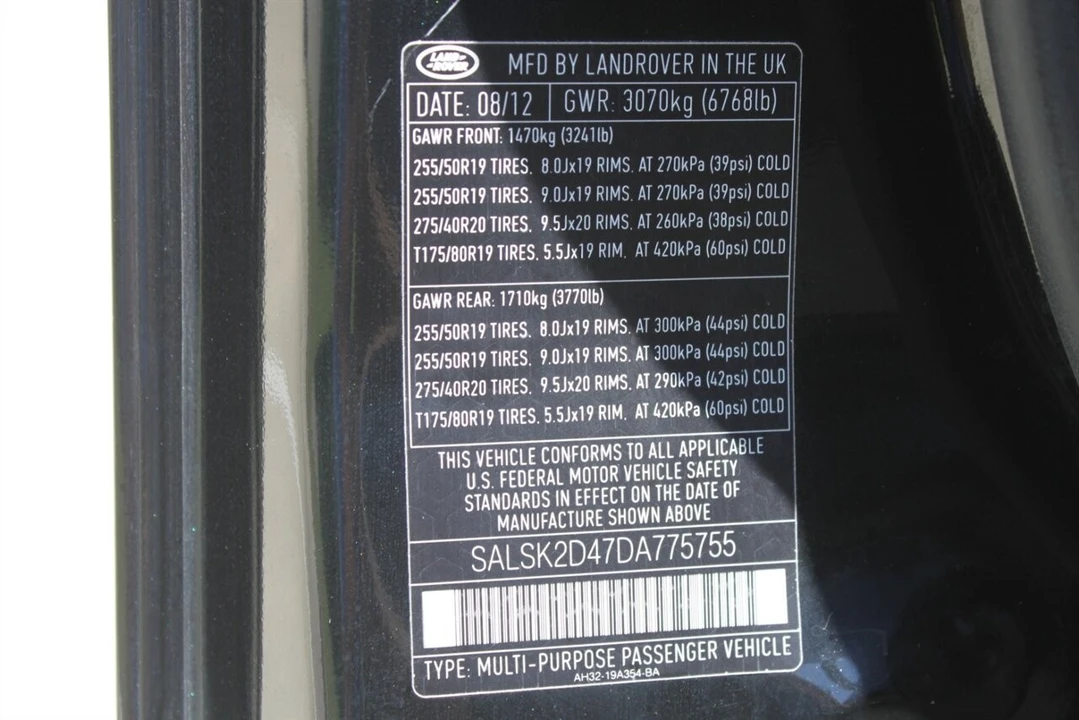 2013 Land Rover Range Rover Sport L320 - Image 20 of 24