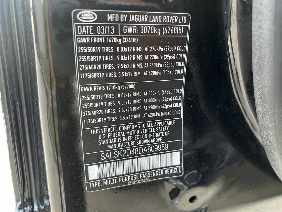 2013 Land Rover Range Rover Sport L320 - Image 23 of 24