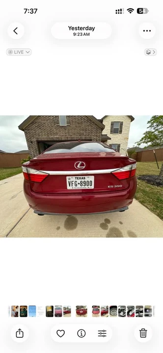 2013 Lexus ES 6th Gen - Image 2 of 11