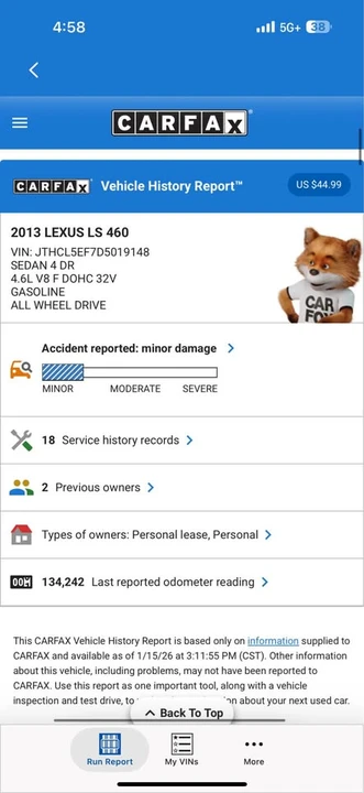 2013 Lexus LS 4th Gen - Image 19 of 19