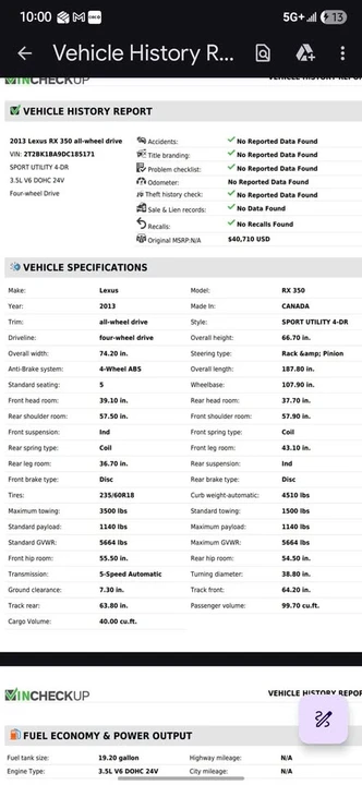 2013 Lexus RX 3rd Gen - Image 17 of 20