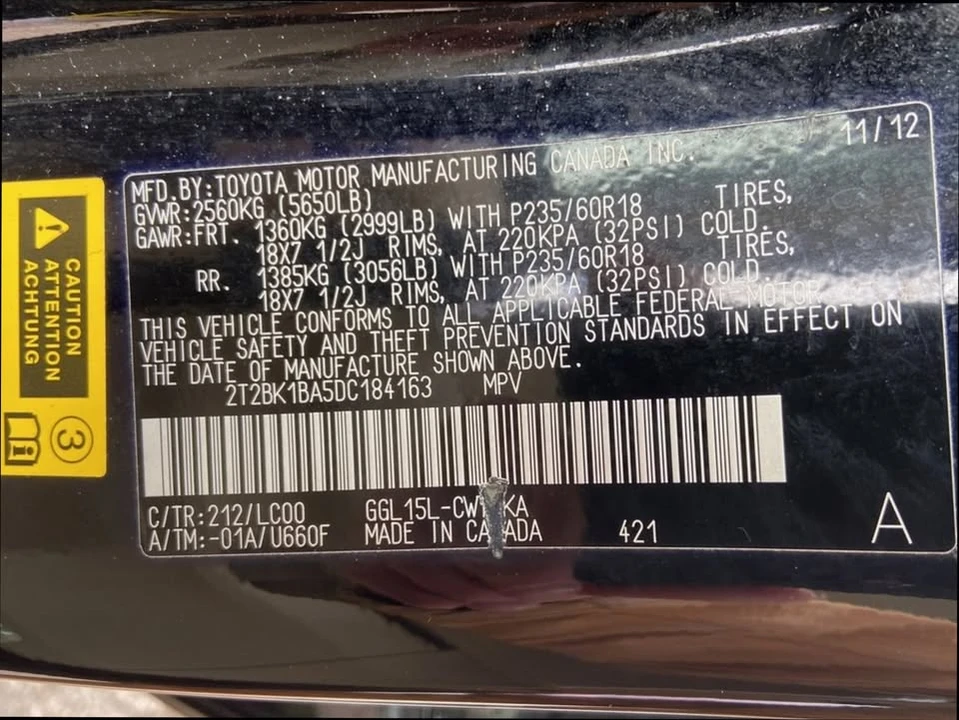 2013 Lexus RX 3rd Gen - Image 18 of 19