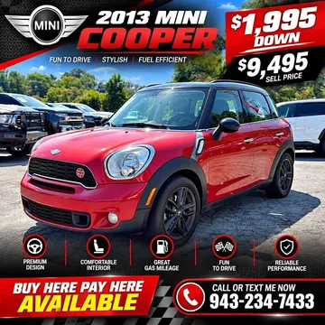 2013 MINI Countryman Classic Cooper S Hatchback 4D