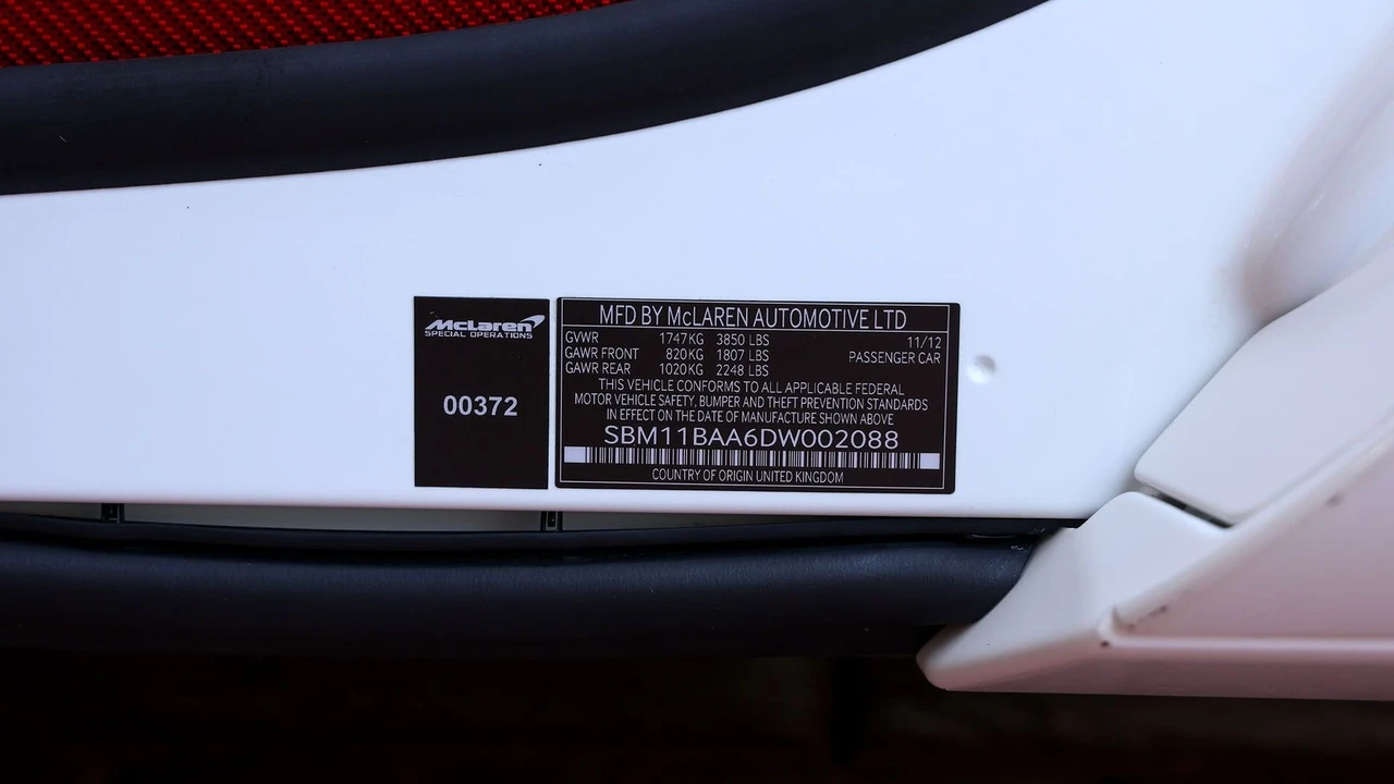 2013 McLaren MP4-12C Spider - Image 12 of 31