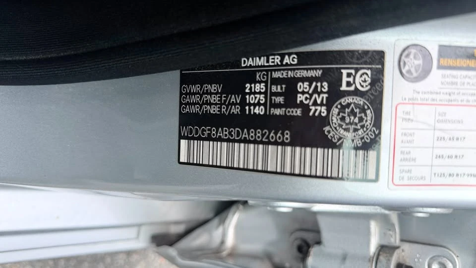 2013 Mercedes-Benz W204 C-Class - Image 20 of 20