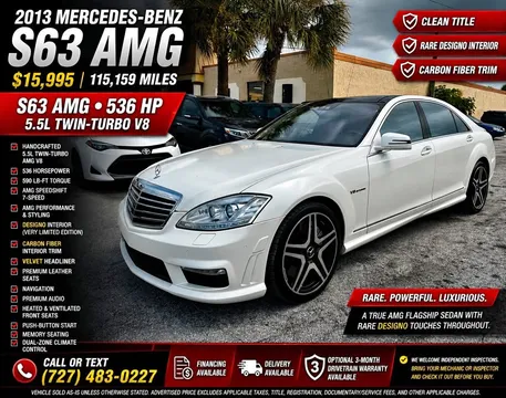 2013 Mercedes-Benz S63 AMG