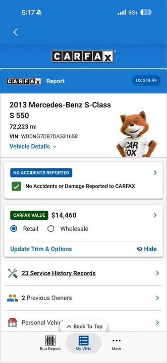 2013 Mercedes-Benz W221 S-Class - Image 19 of 19