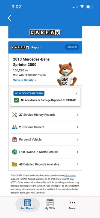 2013 Mercedes-Benz NCV3 Sprinter - Image 13 of 14